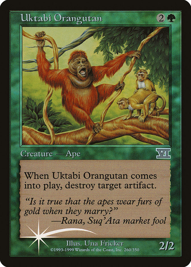 Uktabi Orangutan [Arena League 2000] MTG Single Magic: The Gathering    | Red Claw Gaming