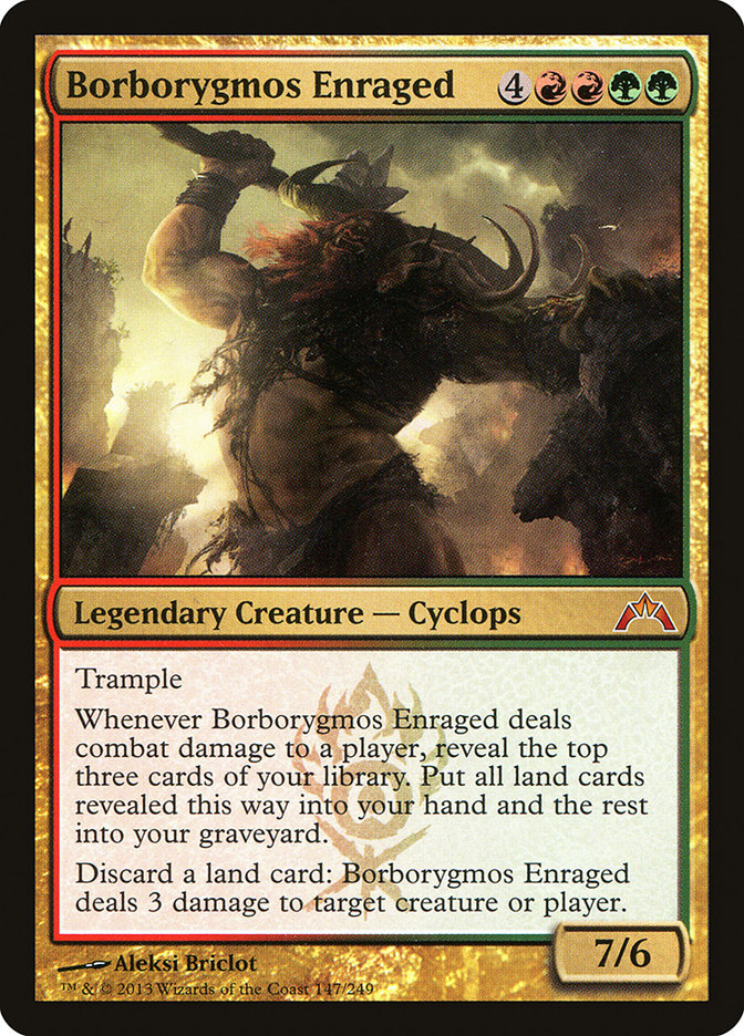 Borborygmos Enraged [Gatecrash] MTG Single Magic: The Gathering    | Red Claw Gaming