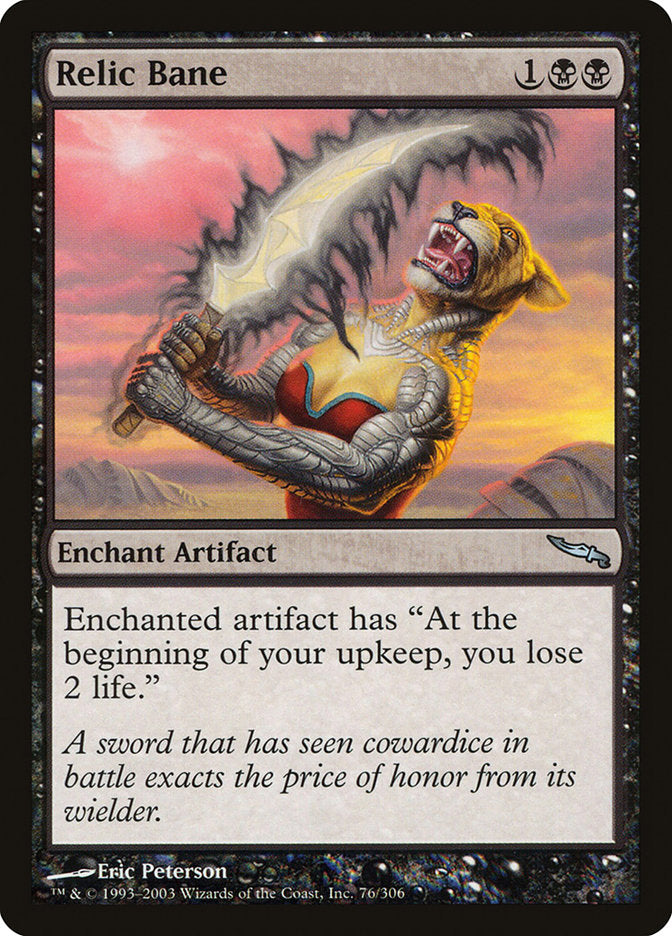 Relic Bane [Mirrodin] MTG Single Magic: The Gathering    | Red Claw Gaming