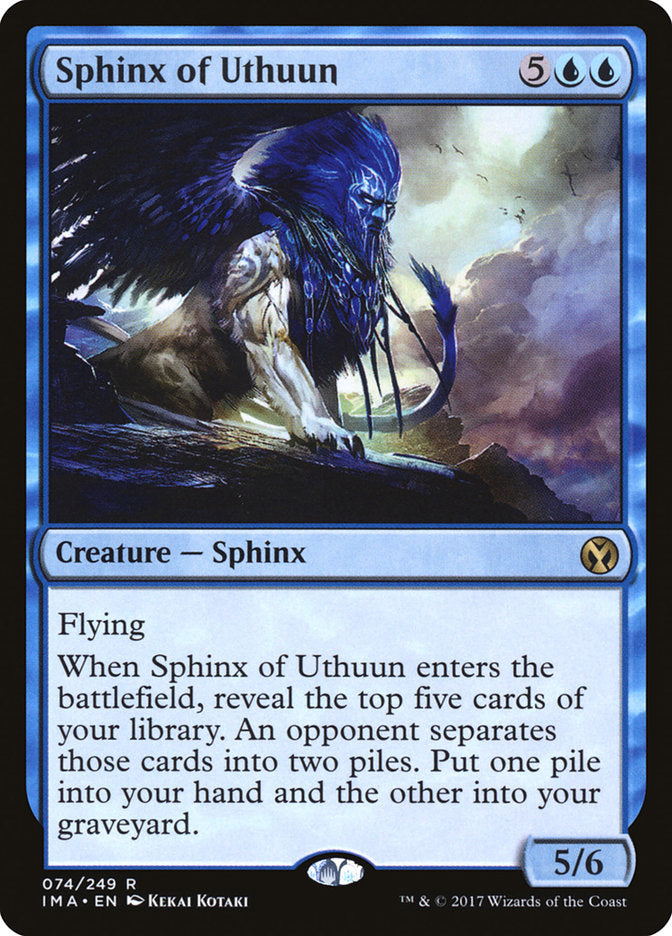 Sphinx of Uthuun [Iconic Masters] MTG Single Magic: The Gathering    | Red Claw Gaming