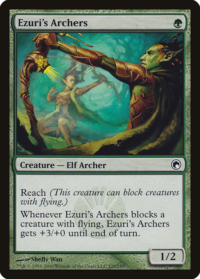 Ezuri's Archers [Scars of Mirrodin] MTG Single Magic: The Gathering    | Red Claw Gaming