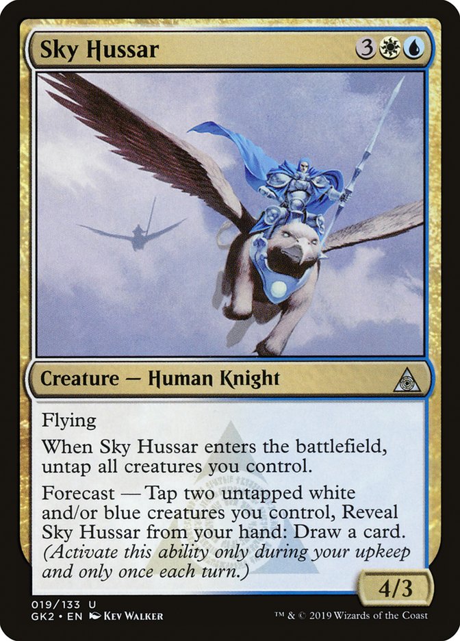 Sky Hussar [Ravnica Allegiance Guild Kit] MTG Single Magic: The Gathering    | Red Claw Gaming