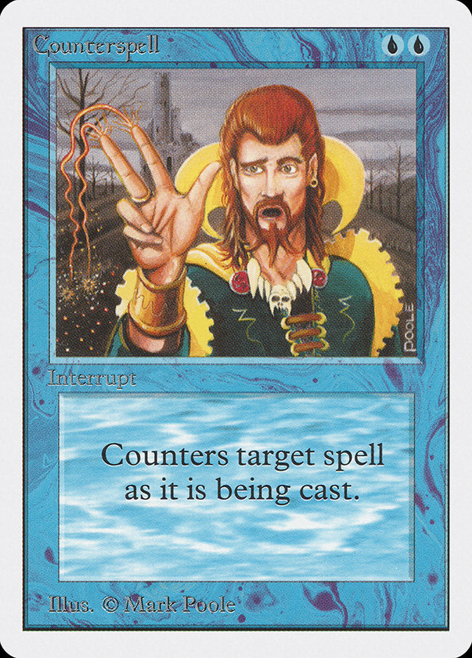 Counterspell [Unlimited Edition] MTG Single Magic: The Gathering    | Red Claw Gaming