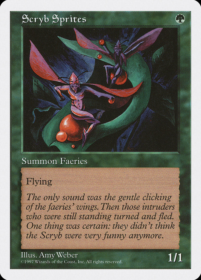 Scryb Sprites [Fifth Edition] MTG Single Magic: The Gathering    | Red Claw Gaming