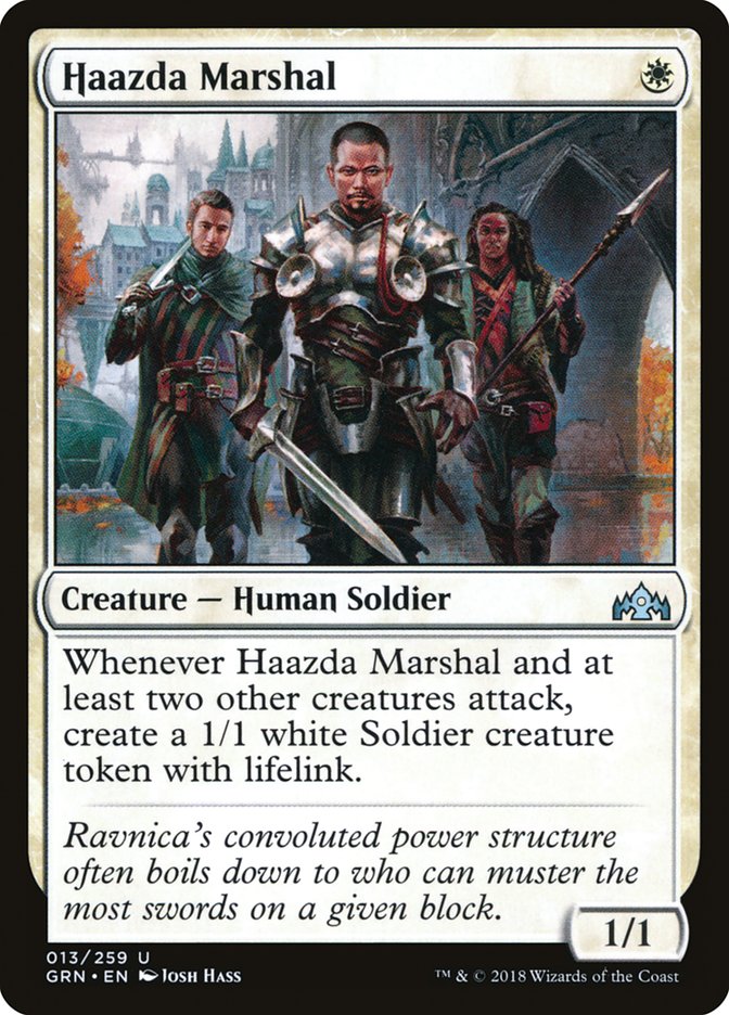 Haazda Marshal [Guilds of Ravnica] MTG Single Magic: The Gathering    | Red Claw Gaming
