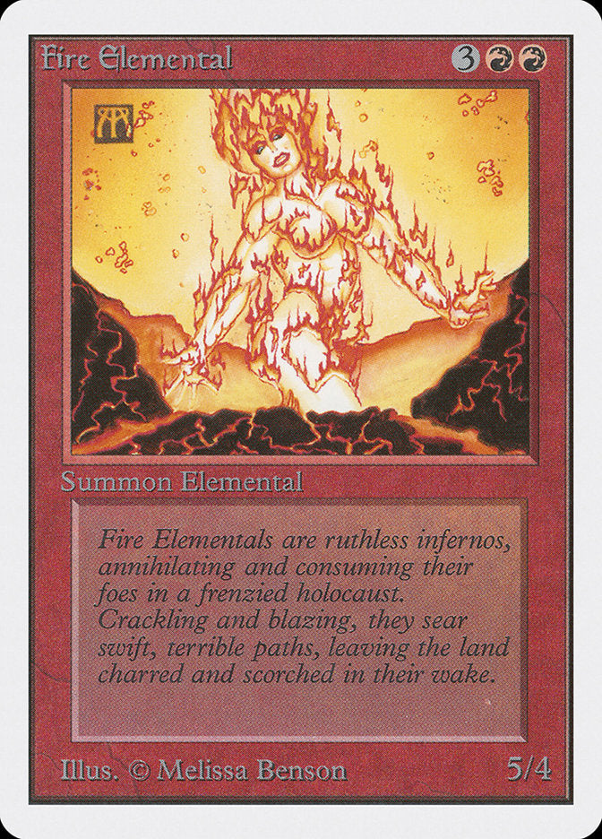 Fire Elemental [Unlimited Edition] MTG Single Magic: The Gathering    | Red Claw Gaming