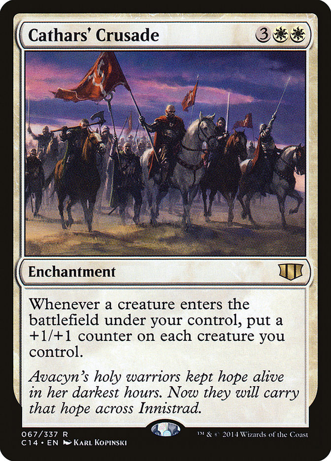Cathars' Crusade [Commander 2014] MTG Single Magic: The Gathering    | Red Claw Gaming