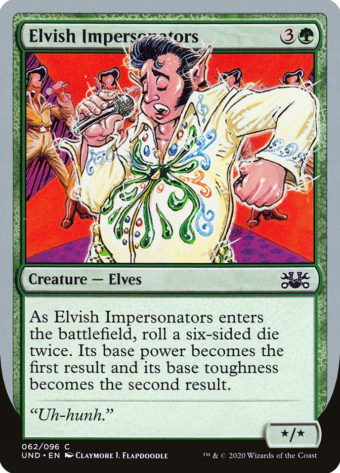 Elvish Impersonators [Unsanctioned] MTG Single Magic: The Gathering    | Red Claw Gaming