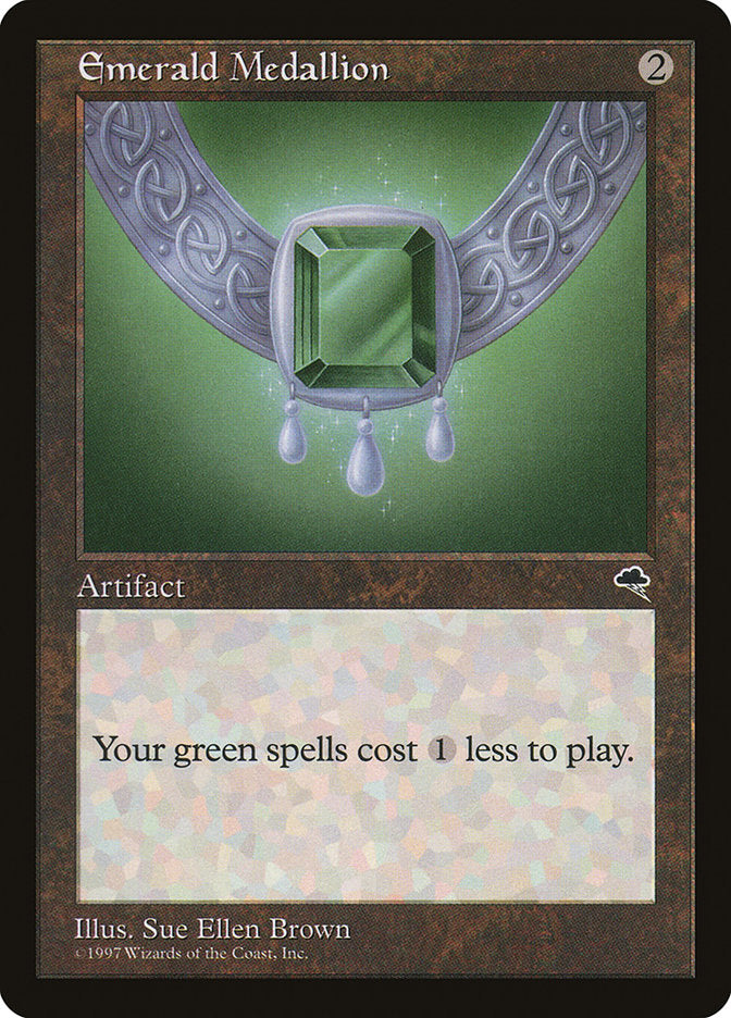 Emerald Medallion [Tempest] MTG Single Magic: The Gathering    | Red Claw Gaming