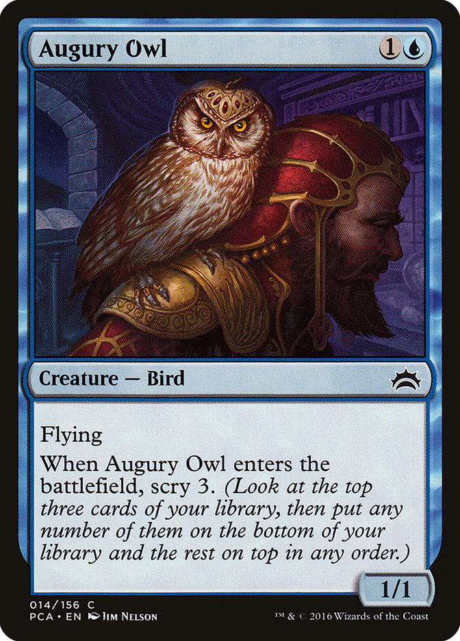 Augury Owl [Planechase Anthology] MTG Single Magic: The Gathering    | Red Claw Gaming
