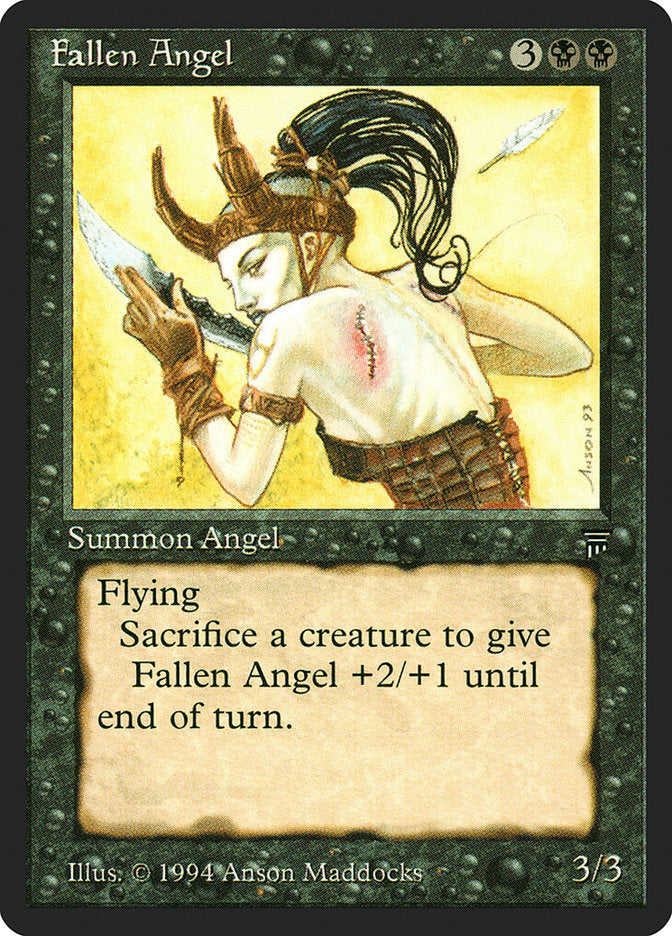 Fallen Angel [Legends] MTG Single Magic: The Gathering    | Red Claw Gaming