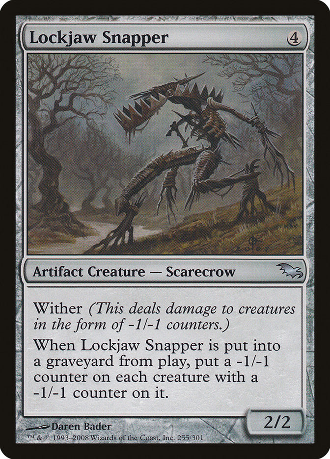 Lockjaw Snapper [Shadowmoor] MTG Single Magic: The Gathering    | Red Claw Gaming