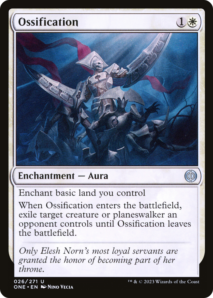 Ossification [Phyrexia: All Will Be One] MTG Single Magic: The Gathering    | Red Claw Gaming