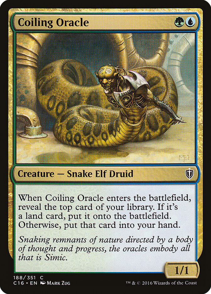 Coiling Oracle [Commander 2016] MTG Single Magic: The Gathering    | Red Claw Gaming