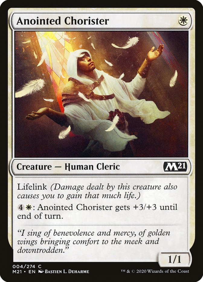 Anointed Chorister [Core Set 2021] MTG Single Magic: The Gathering    | Red Claw Gaming