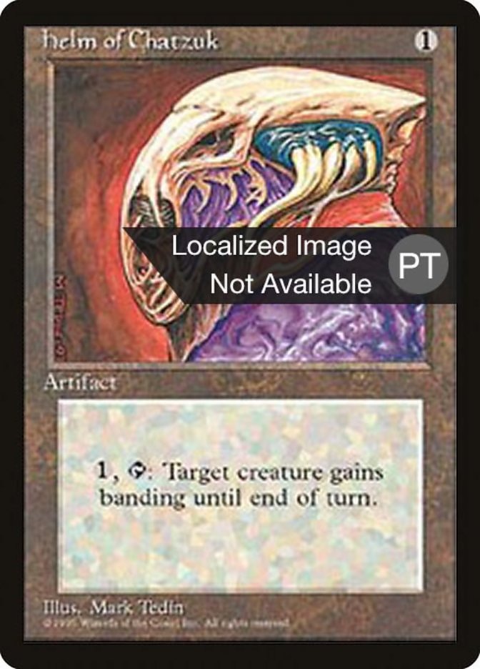 Helm of Chatzuk [Fourth Edition (Foreign Black Border)] MTG Single Magic: The Gathering    | Red Claw Gaming