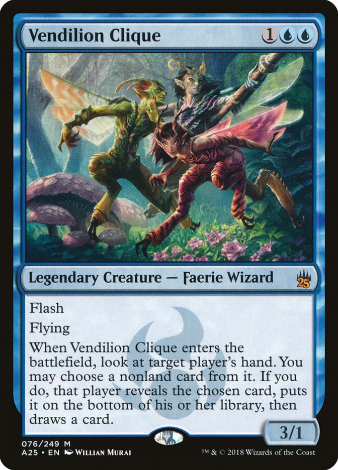 Vendilion Clique [Masters 25] MTG Single Magic: The Gathering    | Red Claw Gaming