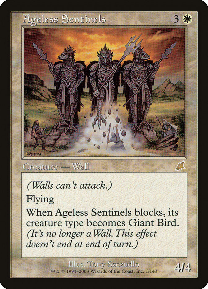 Ageless Sentinels [Scourge] MTG Single Magic: The Gathering    | Red Claw Gaming