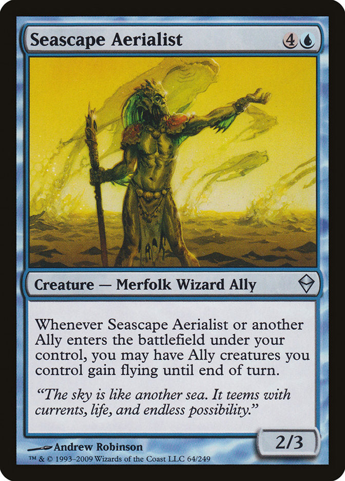 Seascape Aerialist [Zendikar] MTG Single Magic: The Gathering    | Red Claw Gaming