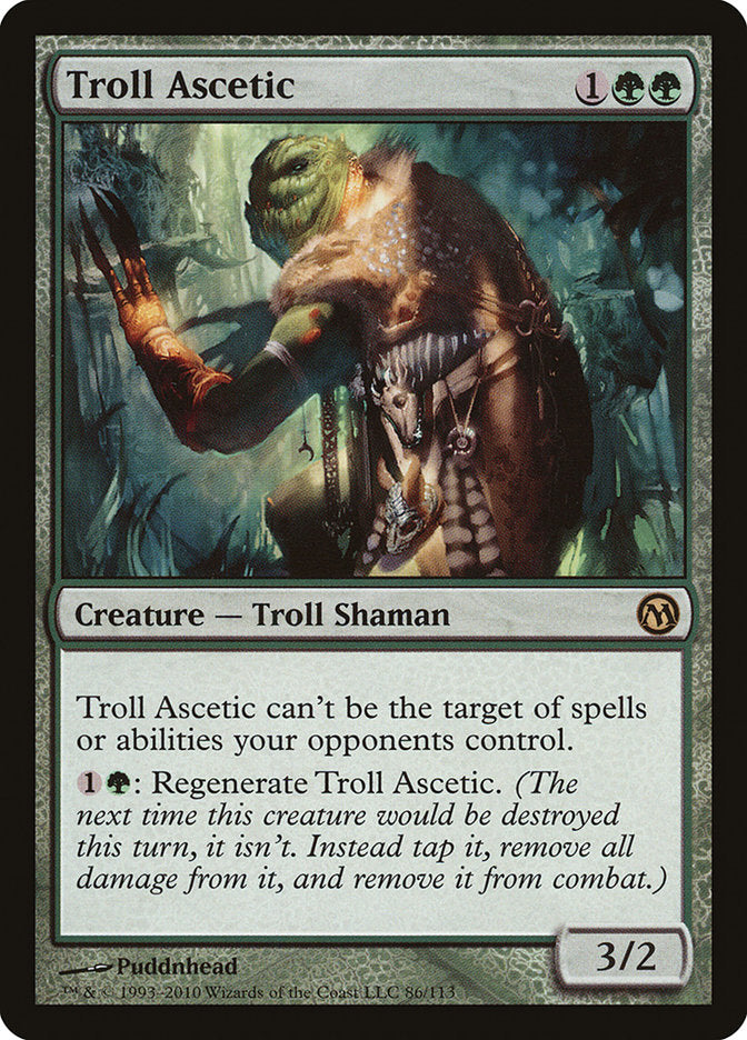Troll Ascetic [Duels of the Planeswalkers] MTG Single Magic: The Gathering    | Red Claw Gaming