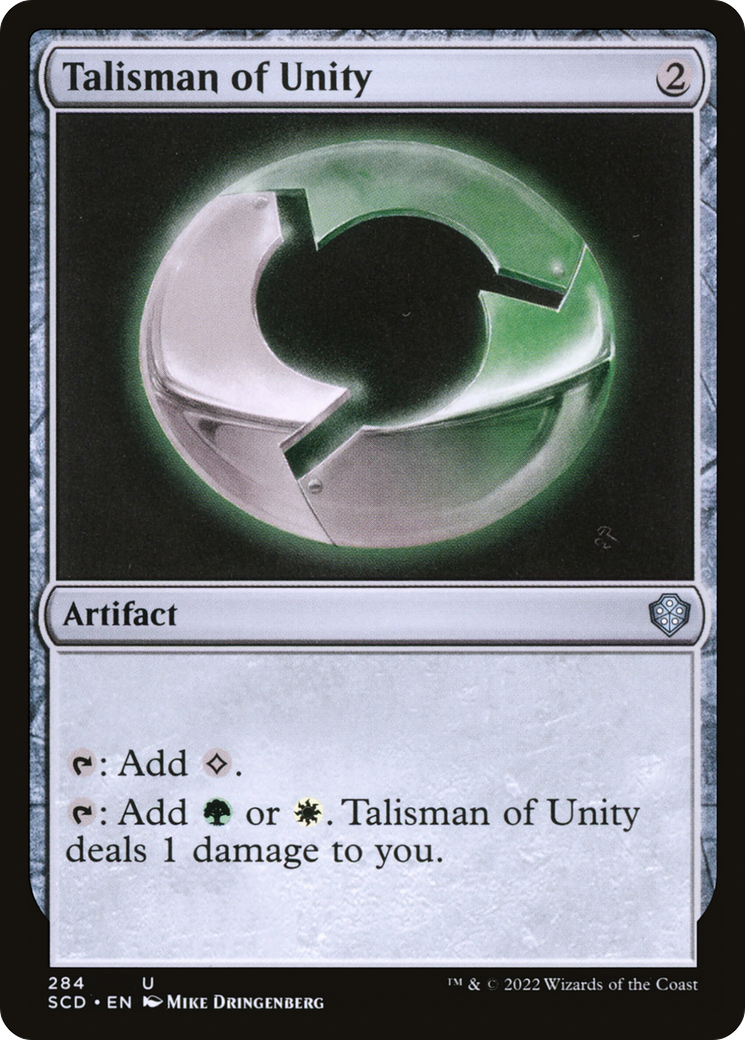 Talisman of Unity [Starter Commander Decks] MTG Single Magic: The Gathering    | Red Claw Gaming