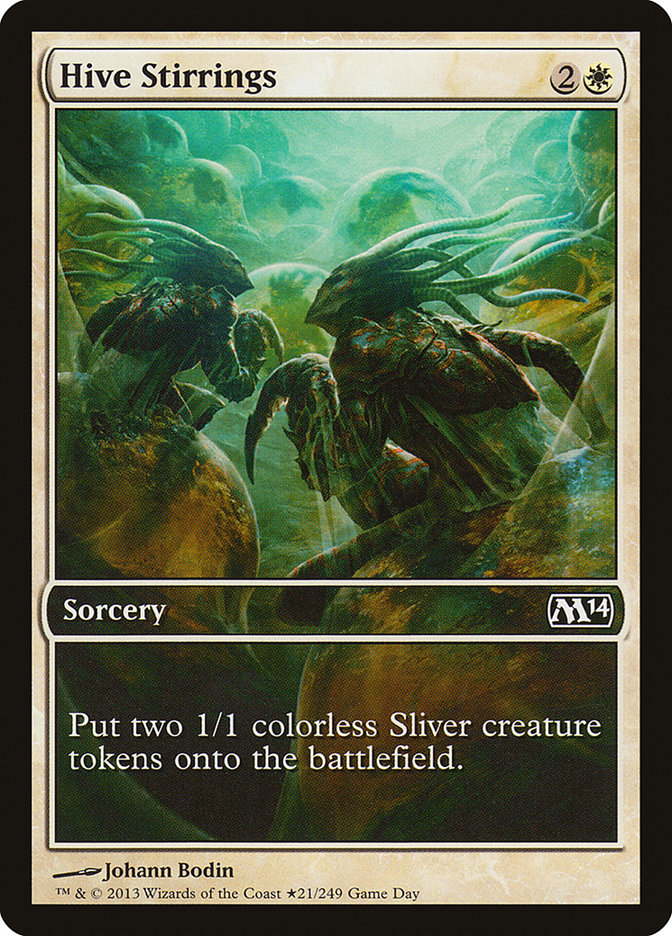 Hive Stirrings (Game Day) [Magic 2014 Promos] MTG Single Magic: The Gathering    | Red Claw Gaming