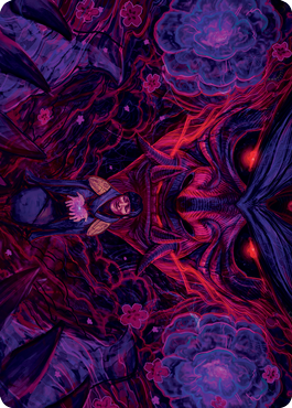 Reckoner Shakedown Art Card [Kamigawa: Neon Dynasty Art Series] MTG Single Magic: The Gathering    | Red Claw Gaming