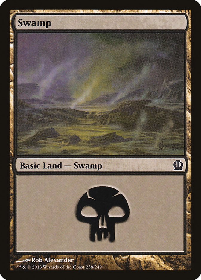 Swamp (238) [Theros] MTG Single Magic: The Gathering    | Red Claw Gaming