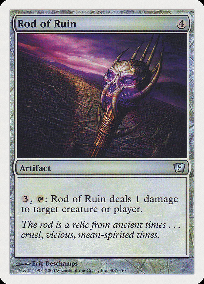 Rod of Ruin [Ninth Edition] MTG Single Magic: The Gathering    | Red Claw Gaming