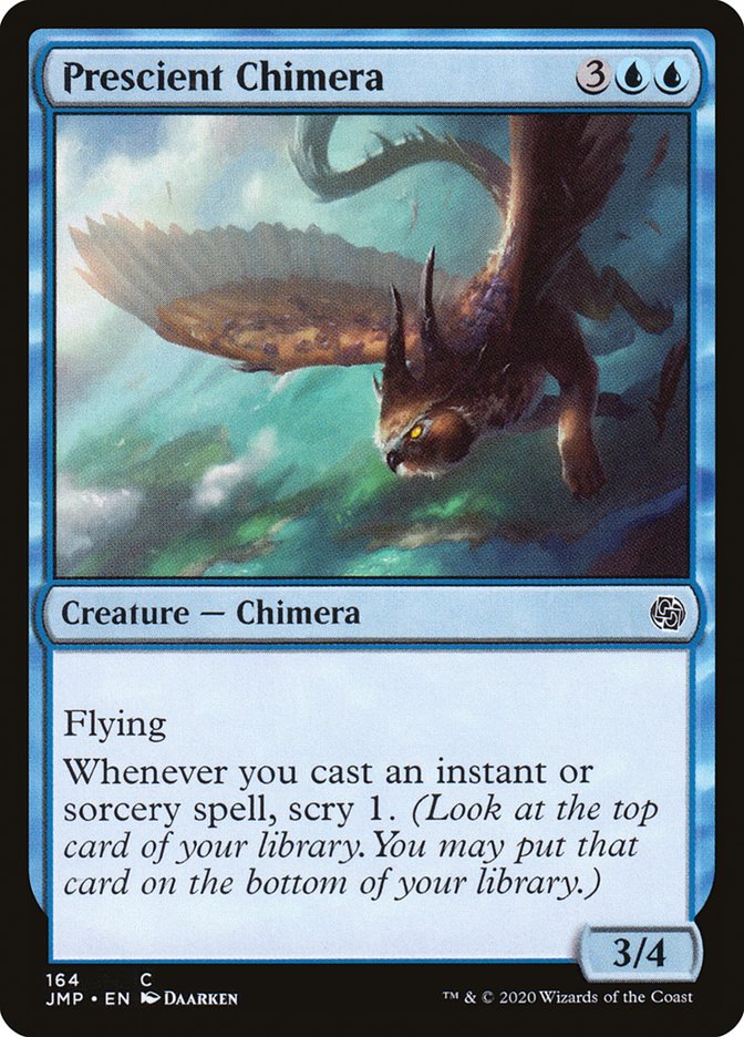Prescient Chimera [Jumpstart] MTG Single Magic: The Gathering    | Red Claw Gaming