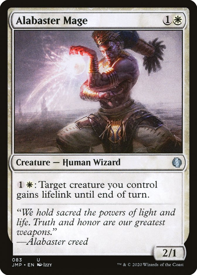Alabaster Mage [Jumpstart] MTG Single Magic: The Gathering    | Red Claw Gaming