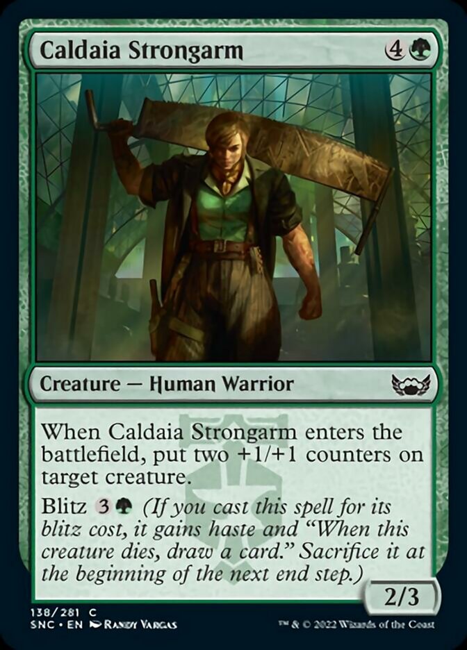 Caldaia Strongarm [Streets of New Capenna] MTG Single Magic: The Gathering    | Red Claw Gaming
