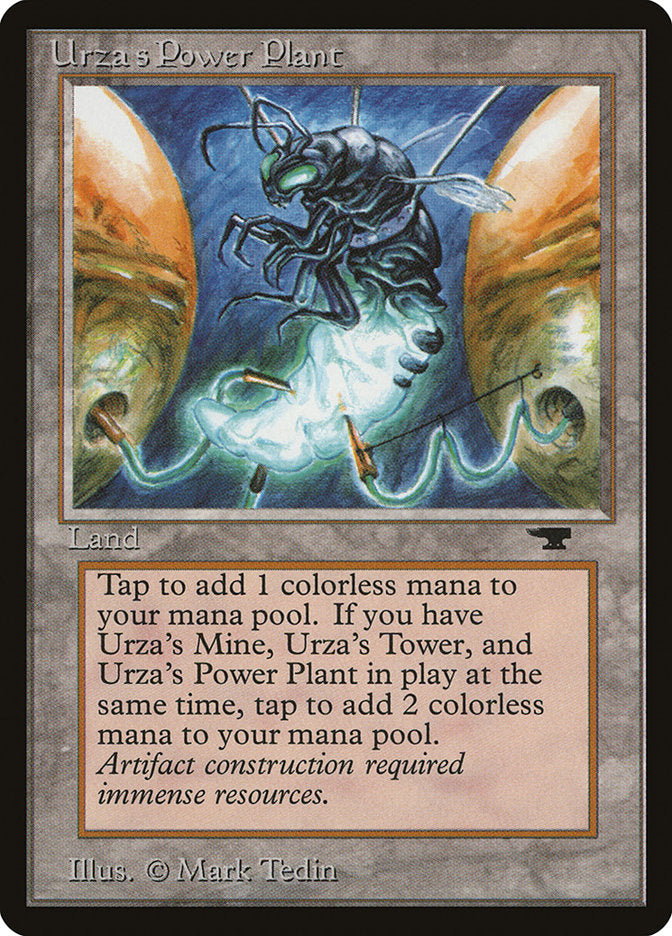 Urza's Power Plant (Insect) [Antiquities] MTG Single Magic: The Gathering    | Red Claw Gaming
