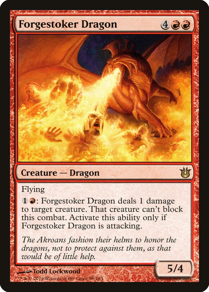 Forgestoker Dragon [Born of the Gods] MTG Single Magic: The Gathering    | Red Claw Gaming