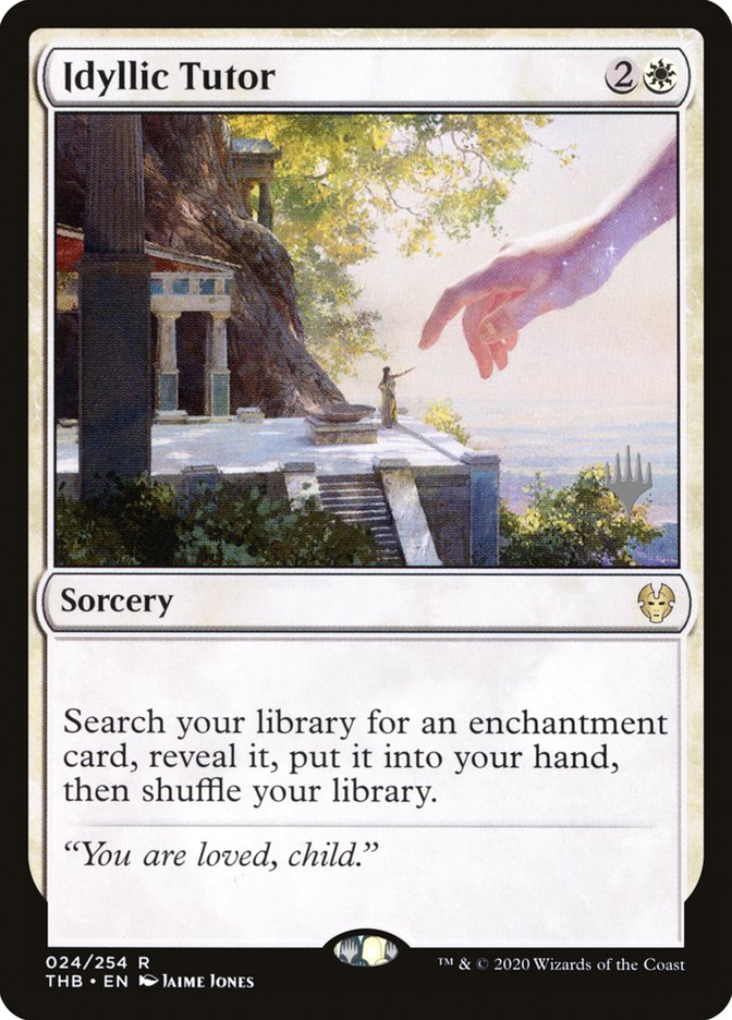 Idyllic Tutor (Promo Pack) [Theros Beyond Death Promos] MTG Single Magic: The Gathering    | Red Claw Gaming