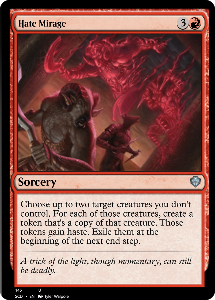Hate Mirage [Starter Commander Decks] MTG Single Magic: The Gathering    | Red Claw Gaming