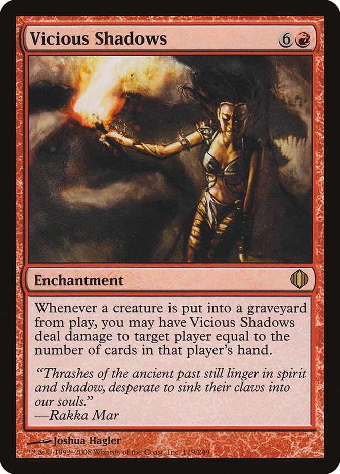 Vicious Shadows [Shards of Alara] MTG Single Magic: The Gathering    | Red Claw Gaming