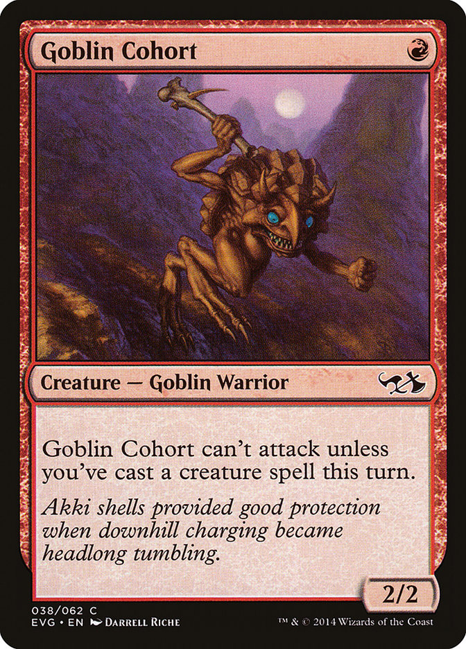 Goblin Cohort (Elves vs. Goblins) [Duel Decks Anthology] MTG Single Magic: The Gathering    | Red Claw Gaming