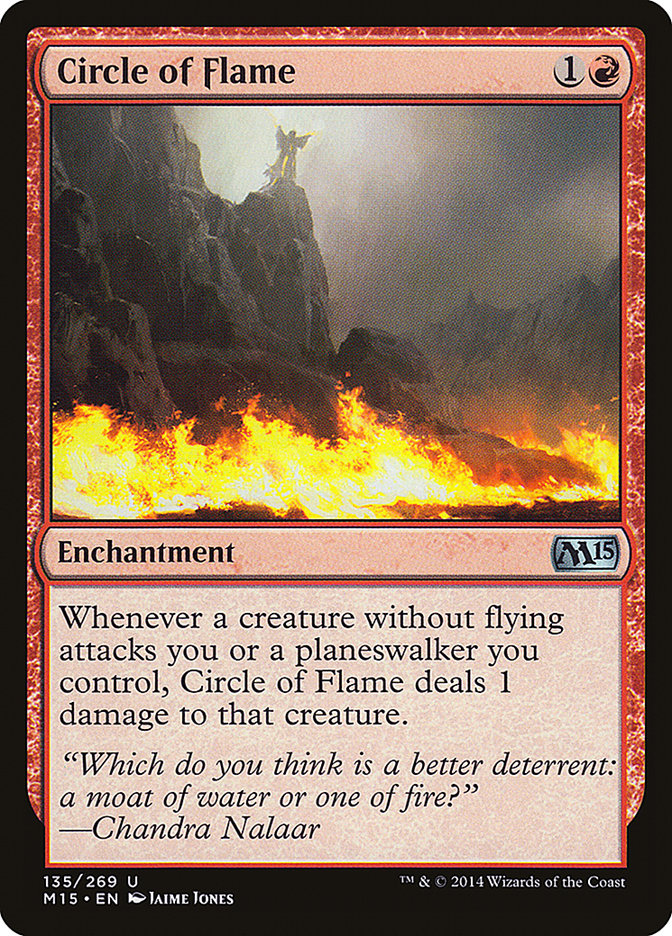 Circle of Flame [Magic 2015] MTG Single Magic: The Gathering    | Red Claw Gaming