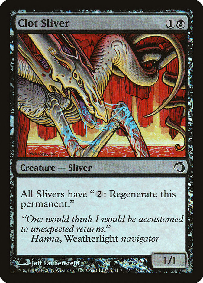 Clot Sliver [Premium Deck Series: Slivers] MTG Single Magic: The Gathering    | Red Claw Gaming