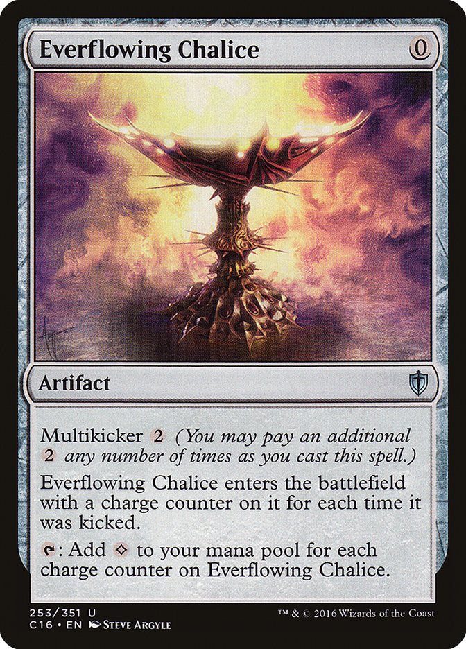 Everflowing Chalice [Commander 2016] MTG Single Magic: The Gathering    | Red Claw Gaming