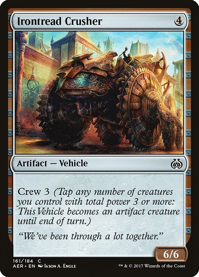 Irontread Crusher [Aether Revolt] MTG Single Magic: The Gathering    | Red Claw Gaming