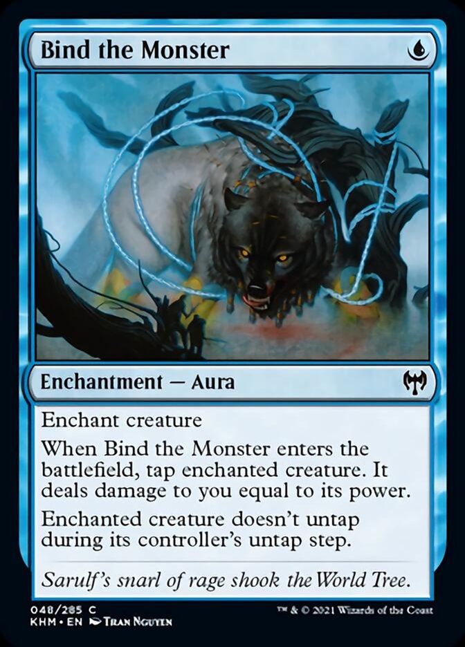Bind the Monster [Kaldheim] MTG Single Magic: The Gathering    | Red Claw Gaming