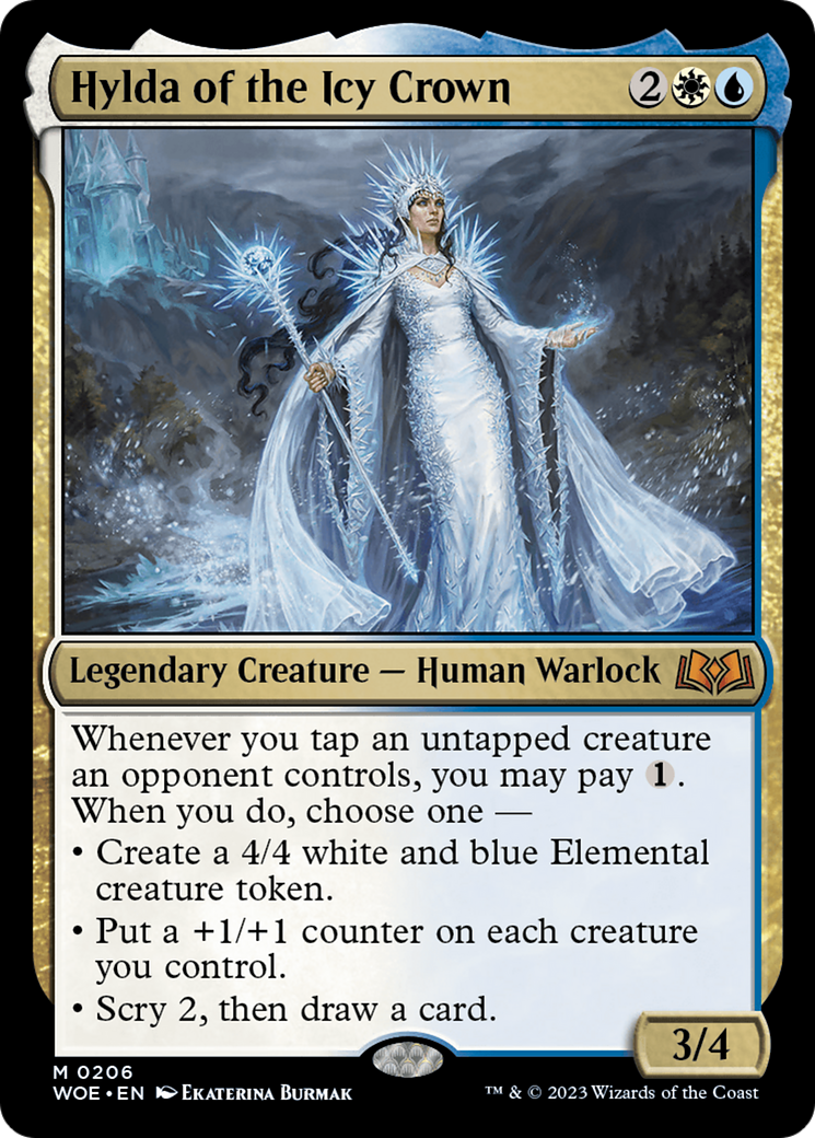 Hylda of the Icy Crown [Wilds of Eldraine] MTG Single Magic: The Gathering    | Red Claw Gaming