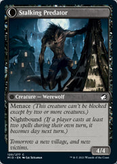 Shady Traveler // Stalking Predator [Innistrad: Midnight Hunt] MTG Single Magic: The Gathering    | Red Claw Gaming