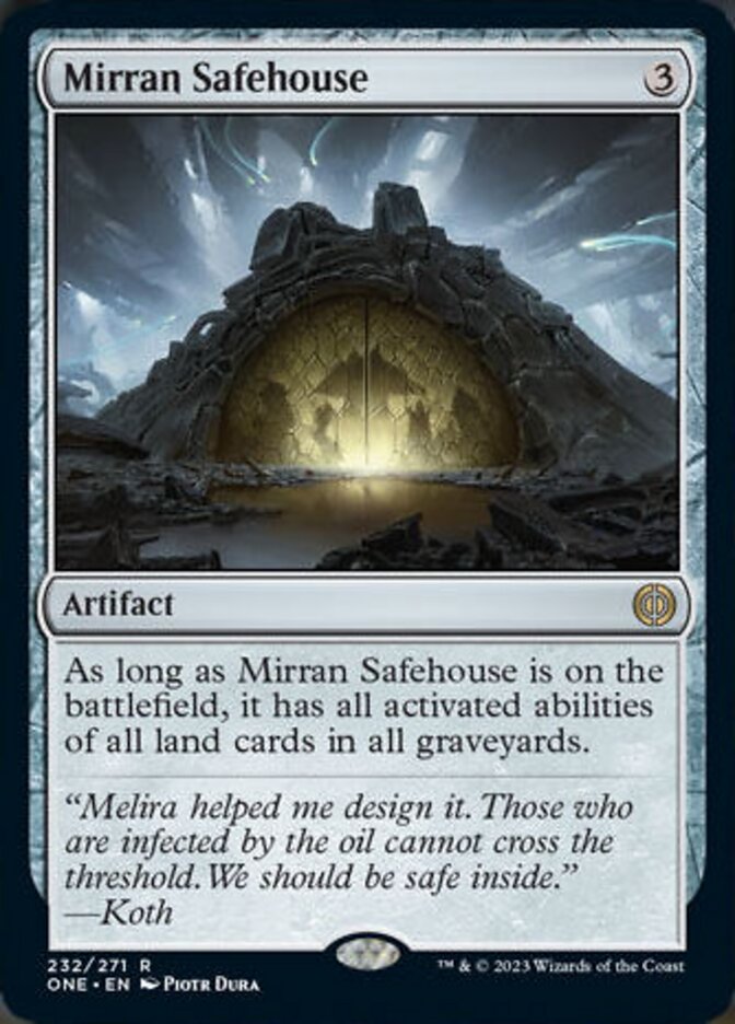 Mirran Safehouse [Phyrexia: All Will Be One] MTG Single Magic: The Gathering    | Red Claw Gaming