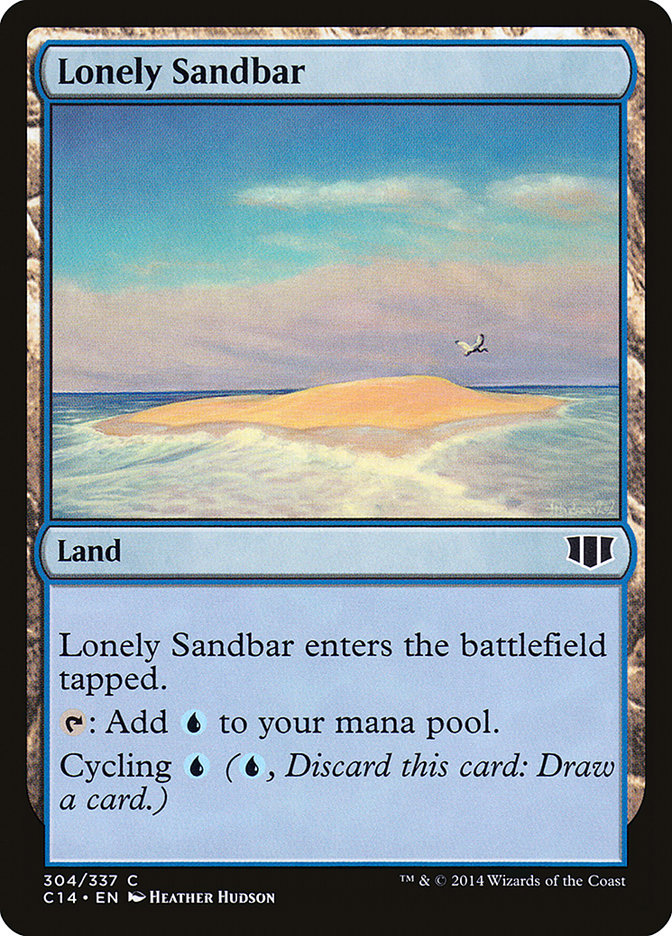 Lonely Sandbar [Commander 2014] MTG Single Magic: The Gathering    | Red Claw Gaming