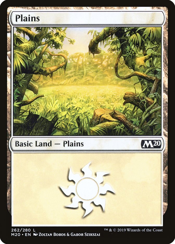 Plains (262) [Core Set 2020] MTG Single Magic: The Gathering    | Red Claw Gaming
