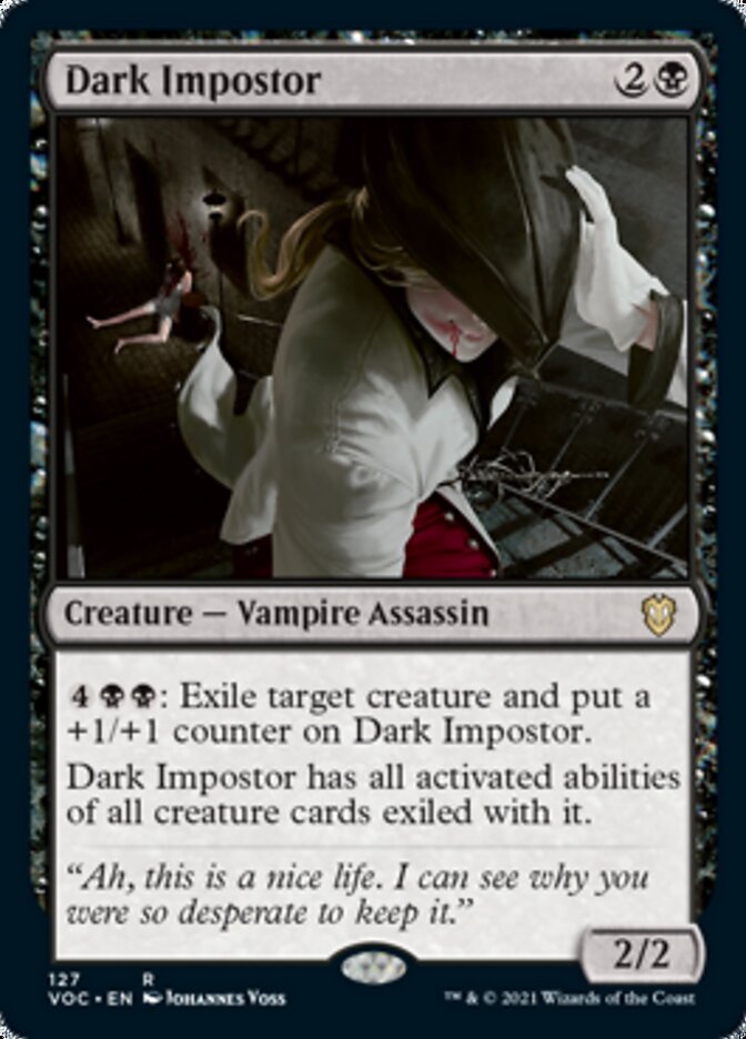 Dark Impostor [Innistrad: Crimson Vow Commander] MTG Single Magic: The Gathering    | Red Claw Gaming