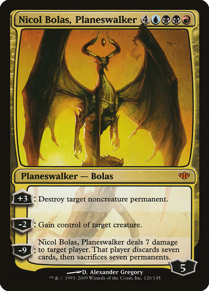 Nicol Bolas, Planeswalker [Conflux] MTG Single Magic: The Gathering    | Red Claw Gaming